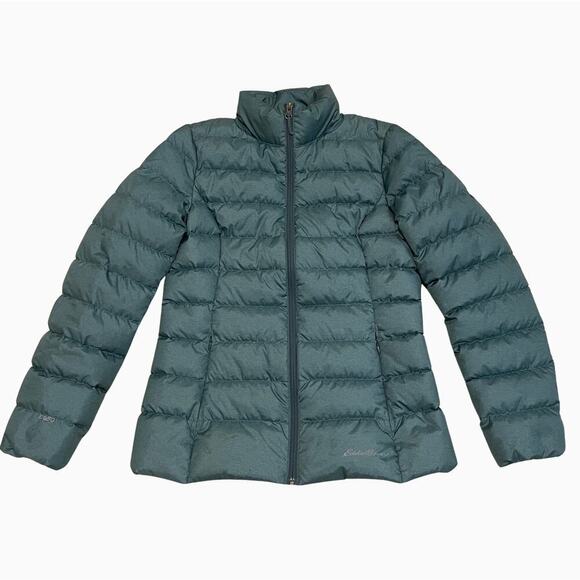Eddie Bauer S Down Puffer Jacket | CirrusLite EB650, Atlantic Blue, NWOT, NEW - Picture 2 of 7